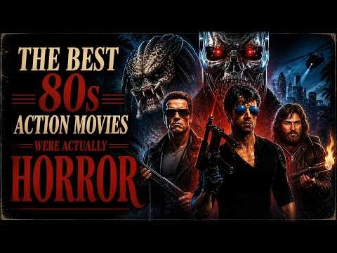 Why the BEST ACTION MOVIES of the 80s Were Secretly HORROR FILMS