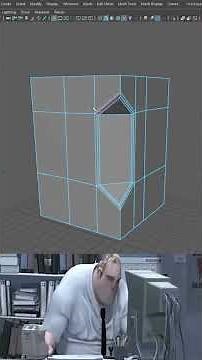 Maya Hard Surface | Topology Modeling Tutorial In Under 1 Minute #mayatutorial #3dtips #shorts