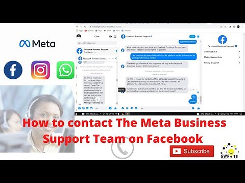 How to contact Meta Business Support Team on Facebook