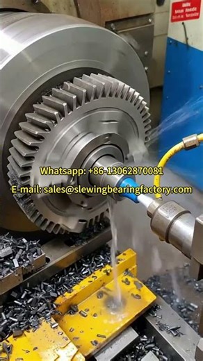 How are slewing bearings manufactured?