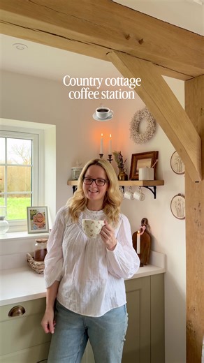 Create Your Perfect Country Cottage Coffee Corner