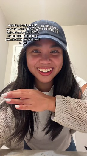 no cool lockers, but I was a marching band girly #lipsync #summer #foryou #victorious