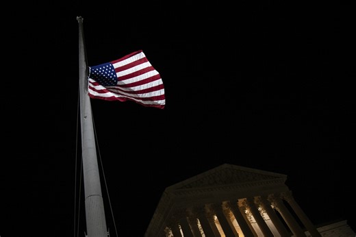 US flags ordered to fly at half-staff in 8 states today, this weekend