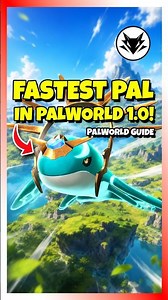 Panthalus is the FASTEST Pal in Palworld 1.0!!