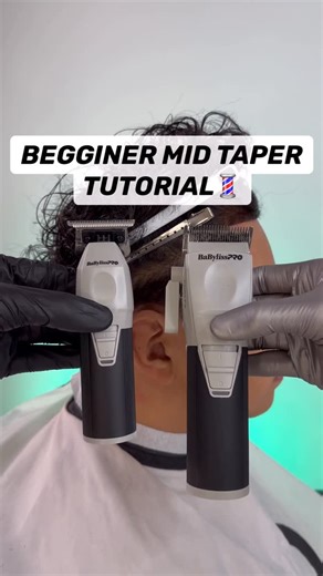 Chicago Barber • Vani on Instagram: "Beginner Mid-Taper Tutorial Part 1 CHICAGOLAND AREA 📍 LINK IN BIO TO BOOK🔗❗️ NEW CLIENTS ALWAYS WELCOMED🤝 - - The new BaBylissPRO CoreFX clipper delivers powerful, smooth cutting with its high-speed motor and precision blades. Its cordless design and comfortable grip make it easy to handle for both pros and at-home users. Overall, it gives clean, effortless cuts that make every haircut look sharp and professional🔥!!! - - - - #c