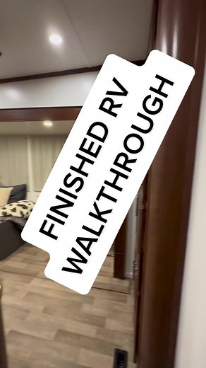 RV Interior Renovation Walkthrough