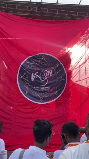 K.Y.M_kubereshwar_yuvak_mandal on Instagram: "Gajhmukh Roop刺 #2025 Bolo Ganpati Bappa Morya!❤️ @k.y.m_manjalpur_na_vighnaharta #ganpatibappamorya #ganesha #aagmanyatra #vadodra #kymmanjalpurnavighnaharta #ganeshutsav"