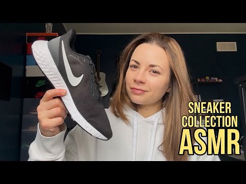 ASMR | Sneaker Unboxing & Collection 👟🖤 (Relaxing Whispers)