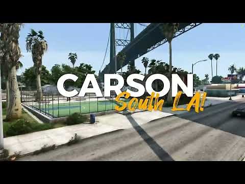 [GTAV] City Of Carson | South LA [9 INTERIORS] [FiveM Custom Map]