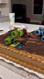 4.6M views · 87K reactions | DIY Monster truck cake decorating at home!! #limblossboss #dreamteamprosthetics #myleglesslife #cakedecorating #cool #diy #monstertruck #birthdaycake | Limb Loss Boss Official | Facebook