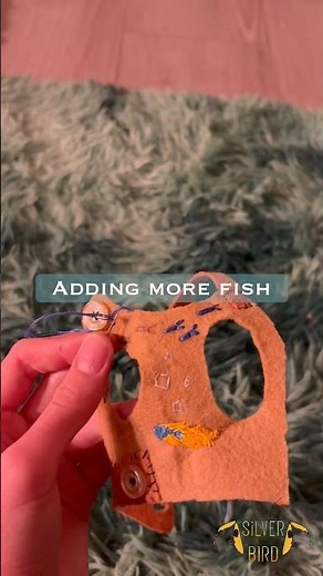 Making gear for my essa Pandia 🐠 {🏷️ #essa #essacommunity #emotionalsupportstuffedanimal #furry