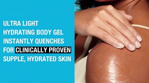 Neutrogena Hydro Boost Body Gel Cream Moisturizer with Hyaluronic Acid, Hydrating Lotion For Sensitive Skin, Fragrance Free, 8.5 oz