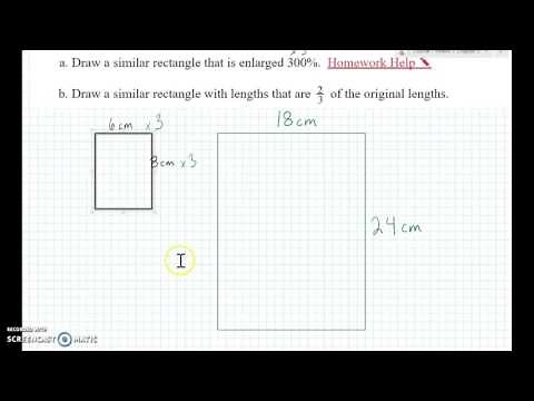 5-27: Enlargements and Reductions