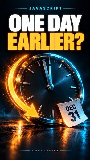 You Picked Jan 1. Why Does JavaScript Show Dec 31?
