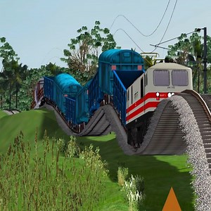 47K views · 1.5K reactions | Trains vs Massive Speed Bumps Indian Railways | Mr OP Gaming | Facebook