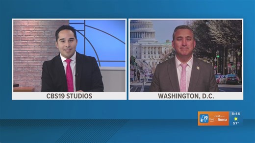 U.S. Rep. Nathaniel Moran speaks about bill that could end longest government shutdown