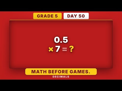 Subtracting Decimals Mastery | Grade 5 Daily Math Challenge (Day 50/365)