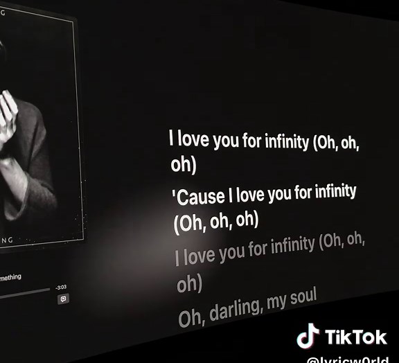 infinity ♾️ #song #lyrics #fyp #music #sound