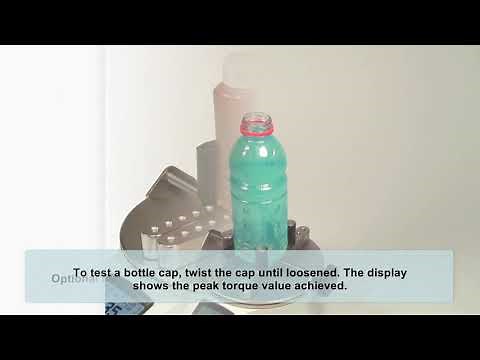 Bottle Cap Torque Tester- Measurement of torque required for bottle caps and closures.