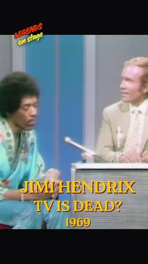 Jimi Hendrix Said TV Would Become Obsolete (1969)