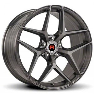 Rennen Flowtech Mustang FT13 Tinted Brushed Metal Wheel; 19x8.5; 25mm Offset F1319850I025CTXG00 (10-14 Mustang) - Free Shipping