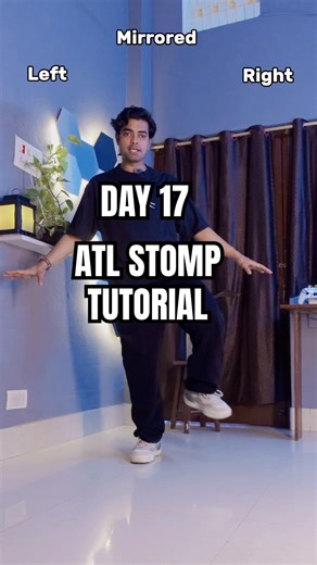 Day 17/90 Atl stomp tutorial for beginners #dance #dancetutorial #shorts