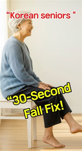 “30-Second Ankle Exercise to Prevent Falls | Seniors Balance Tip”