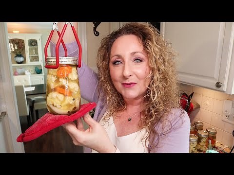 Pickled Spicy Mexican Vegetables ~ Escabeche ~ Water Bath and Steam Canning