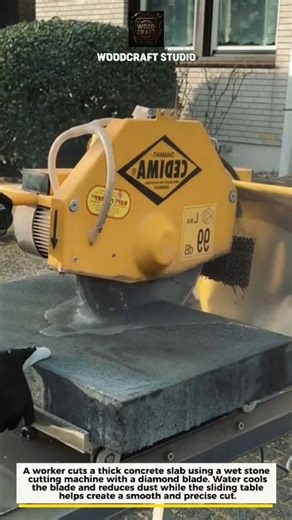 Concrete Slab Cutting Machine in Action #construction #tools #engineering