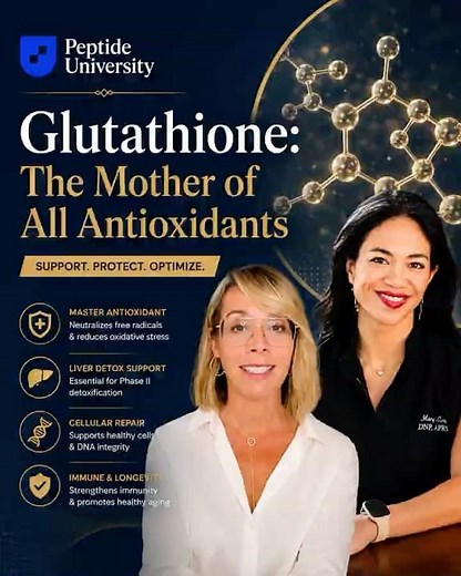 Glutathione Explained: The Master Antioxidant for Cellular Health | Peptide University