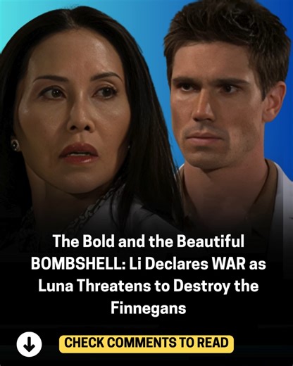 The Bold and the Beautiful BOMBSHELL: Li Declares WAR as Luna Threatens to Destroy the Finnegans Read Now: https://soapoperadaily.com/li-declares-war-on-luna-in-the-bold-and-the-beautiful/ | The Bold And The Beautiful News & Updates