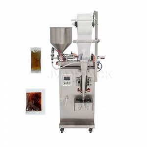 [Hot Item] Jp-100 Automatic Vertical Peanut Butter Ghee Packaging Machine Tomato Paste Sachet Packing Machine