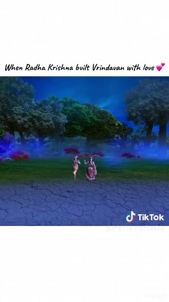 Radha Krishna's Love Story in Creating Vrindavan