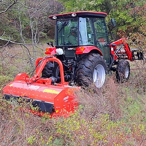 63K views · 1.2K reactions | Testing this Massive Flail Mower on the TYM T574 | Rockhill Farm - Tractors, Firewood, and Excavating | Facebook