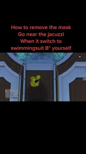 GTA RP Tutorial: Removing Mask near Jacuzzi