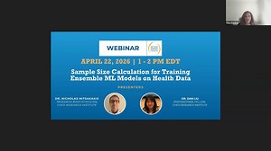 Sample Size Calculation for Training Ensemble ML Models on Health Data