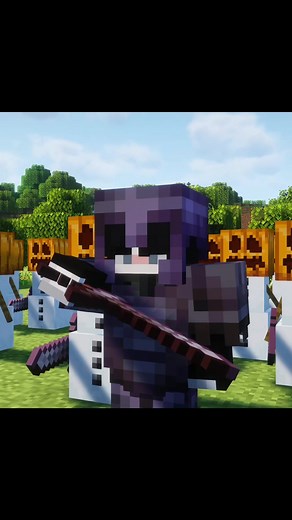 Ejército de Golems de Nieve Minecraft - humor y caos en la aldea