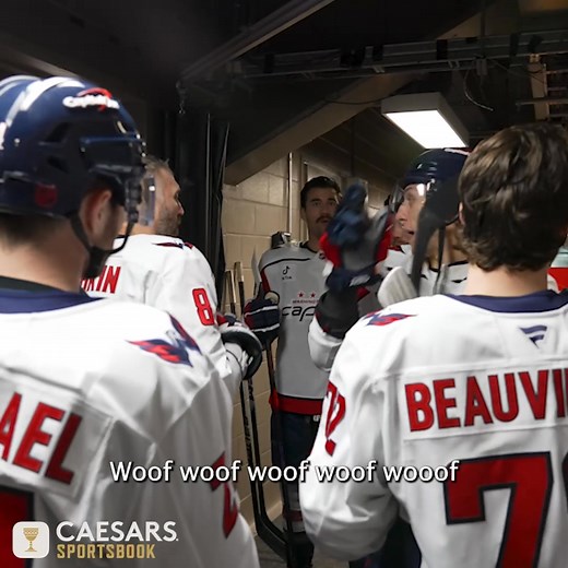 Unleash the sauce #ALLCAPS | Caesars Sportsbook | Washington Capitals