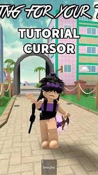 tutorial pra vcs💖/ pra tirar o cursor é só desinstalar e instalar o Roblox.. #roblox #tutorial #mm2