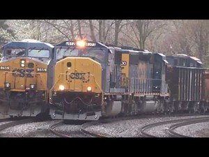 Lots Of CSX Trains In St Denis & Relay, MD