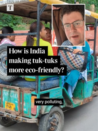 How is India making tuk-tuks more eco-friendly? For decades this is how people across Asia have got around, crammed in the back of tiny three-wheeled vehicles, nicknamed “tuk-tuks” after their noisy diesel, petrol or compressed natural gas (CNG) engines. But a revolution is underway: Indian autorickshaws are going electric. The Sunday Times Science Editor Ben Spencer visited the cities of Lucknow and Mumbai, to see this shift for himself. #news #india #tuktuk #climatechange #electriccar