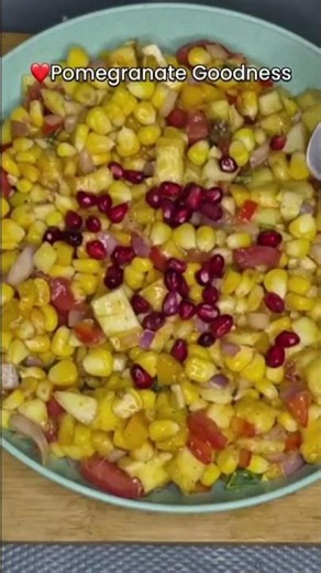 "Mango + Corn = The Perfect Summer Snack! 🥭🌽✨