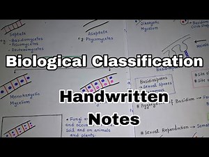 Biological Classification Part - 2 | NEET | NCERT | Handwritten Notes | Biology | Class 11th