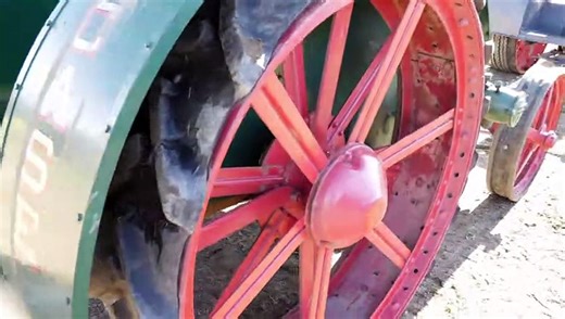 Antique Case Tractor and Mill