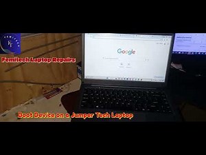 How to Find Boot Device On a Jumper Tech Laptop