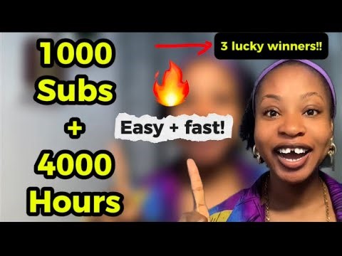 Laziest 1000 subscribers (Easy + Organic) FINALLY!!!