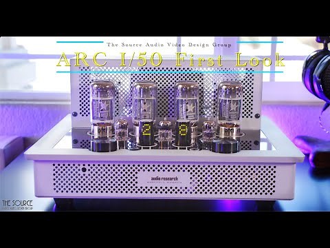 Audio Research Corporation I/50 Integrated Tube Amplifier First Look TSAV