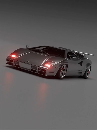 Mogging Countach: A CGI Showcase