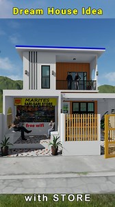 1.6M views · 22K reactions | 2 storey tiny house design idea for you #tinyhouse #reelsfb #reelscontest #bungalow #smallhousedesign #simplehouse #modernhouse #3bedroom #2bedroom #4bedroom #floorplan #freefloorplan #lowbudgethouse #lofthouse #minimalist #desainrumah #casa #housedesignideas #housewithstore #bahaykubo #amkanhouse #farmhouser #simplehousedesignandgarden | Simple House Design & Garden | Facebook