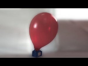 #107 BTP - big red balloon - impossible blow to pop